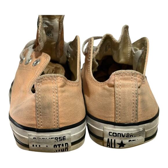 Converse Chuck Taylor All Star Peach Low Top Sneakers Women's 10 165573C - Picture 5 of 8
